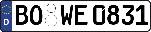BO-WE0831