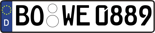 BO-WE0889