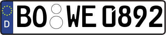 BO-WE0892