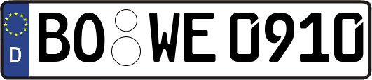 BO-WE0910