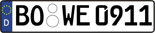 BO-WE0911