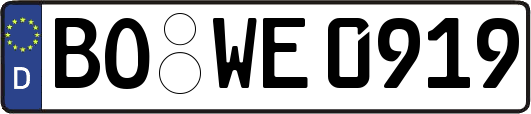 BO-WE0919
