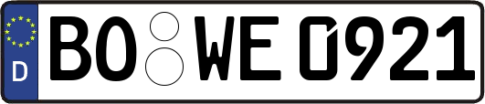 BO-WE0921