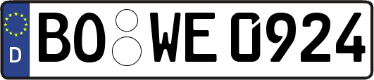 BO-WE0924