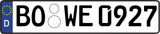 BO-WE0927