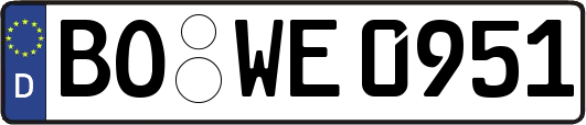 BO-WE0951