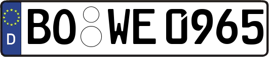 BO-WE0965