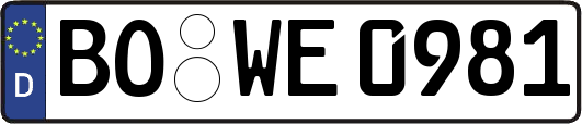 BO-WE0981