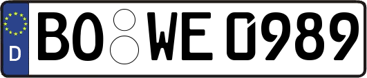 BO-WE0989