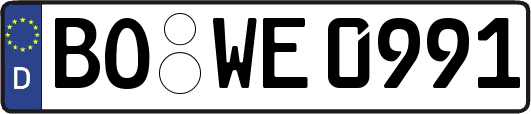 BO-WE0991