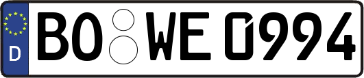BO-WE0994