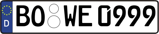 BO-WE0999
