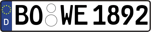 BO-WE1892