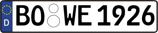 BO-WE1926
