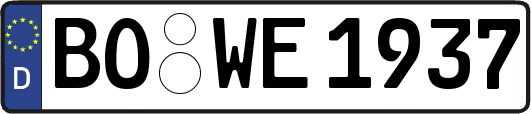 BO-WE1937