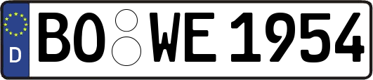BO-WE1954