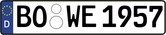 BO-WE1957