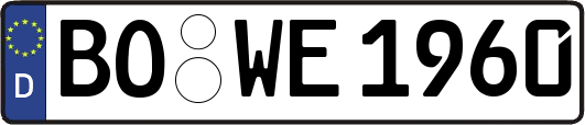 BO-WE1960