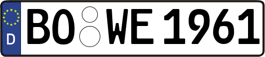 BO-WE1961