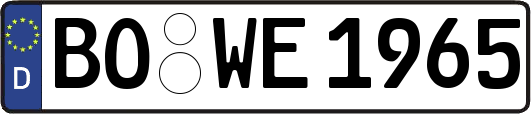BO-WE1965