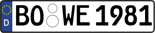 BO-WE1981
