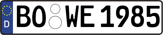 BO-WE1985