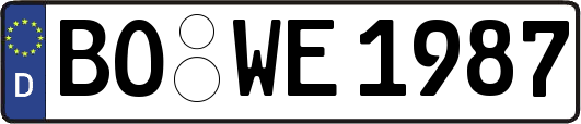 BO-WE1987