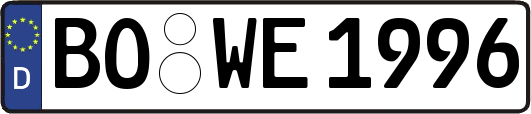 BO-WE1996