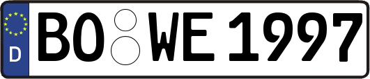 BO-WE1997