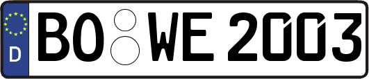 BO-WE2003