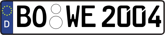 BO-WE2004