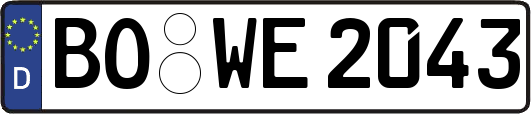 BO-WE2043