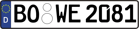 BO-WE2081