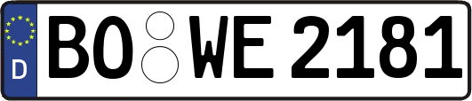 BO-WE2181