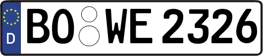BO-WE2326