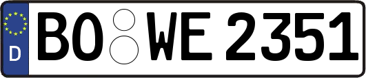 BO-WE2351