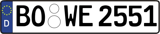 BO-WE2551