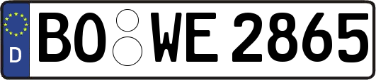 BO-WE2865