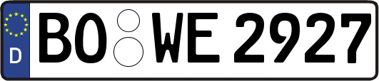 BO-WE2927