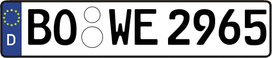 BO-WE2965