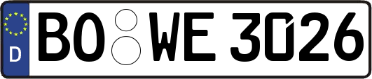BO-WE3026