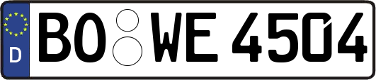BO-WE4504