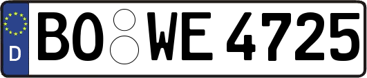 BO-WE4725