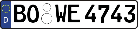 BO-WE4743