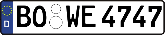 BO-WE4747