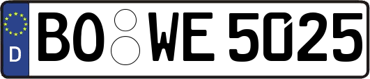 BO-WE5025