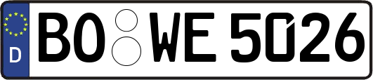 BO-WE5026