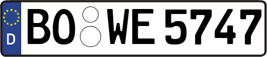 BO-WE5747
