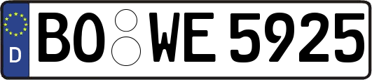 BO-WE5925