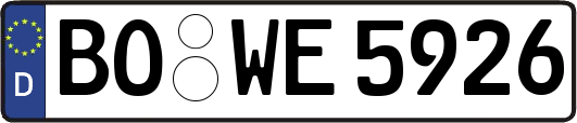 BO-WE5926